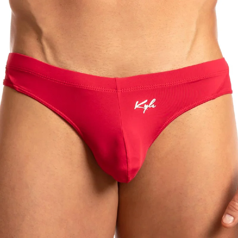 Rhinestone - decorated men's sexy underwear for glamourKyle KLK018 Soft Thong