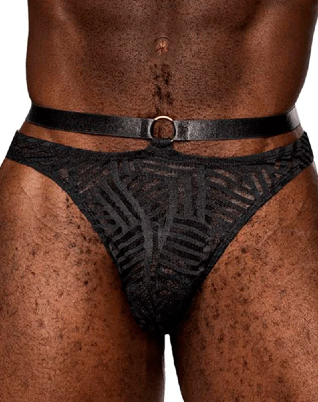 Neon - colored men's thongs for a bold statementMale Power 415-284 Rude Awakening Strap Thong