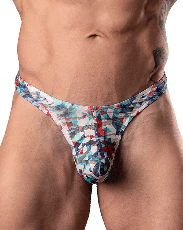 Stretch - lycra men's thongs for flexibilityMale Power 431-293 Your Lace Or Mine Bong Thong Red-white-blue Stretch - lycra men's thongs for flexibilityMale Power 431-293 Your Lace Or Mine Bong Thong Red-white-blue