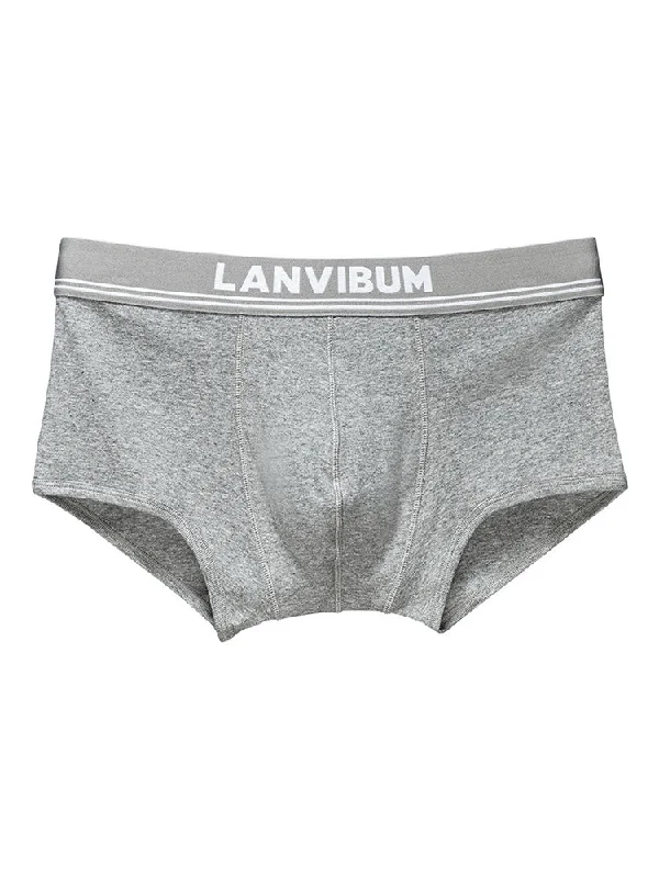 Mid - rise men's trunks for a balanced coverageMen’s Short Leg Cotton Trunks