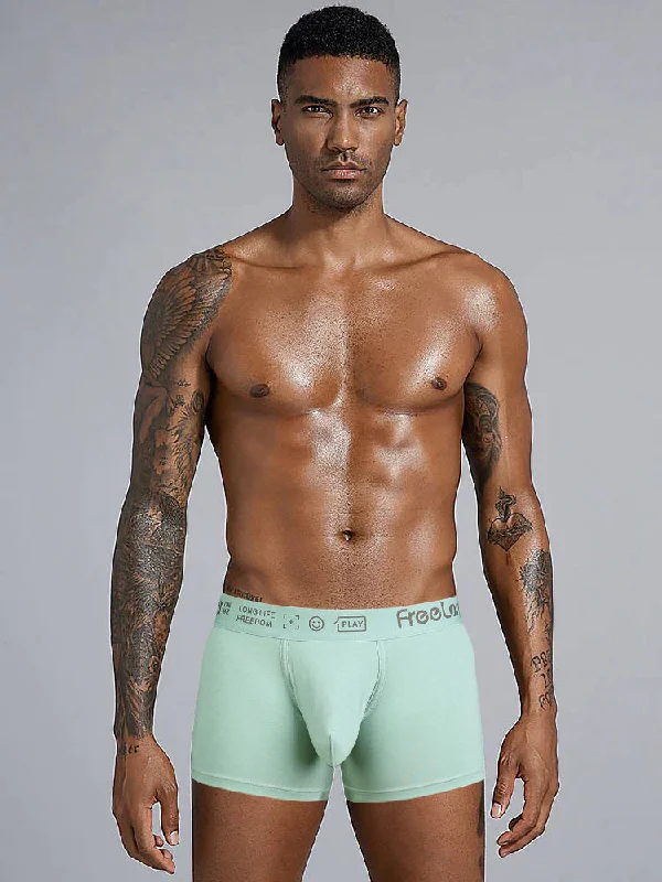Breathable men's trunks for all - day wearFreeLonger Men’s Soft Cotton Big Pouch Trunks Breathable men's trunks for all - day wearFreeLonger Men’s Soft Cotton Big Pouch Trunks
