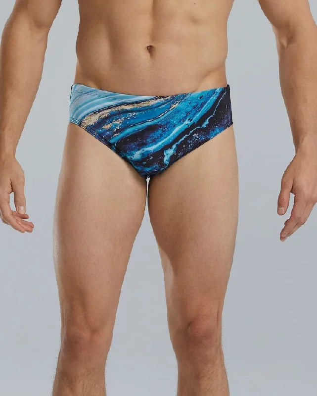 Silky men's briefs for a luxurious feelMENS KYANITE RACER TYR