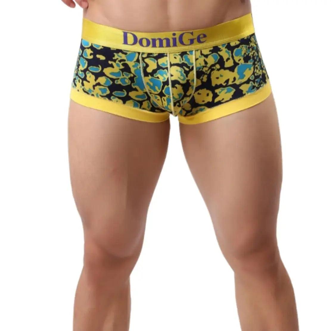 Slim - cut men's trunks for a modern styleDomiGe Low-Rise Trunks Men's Boxer Briefs Underwear Slim - cut men's trunks for a modern styleDomiGe Low-Rise Trunks Men's Boxer Briefs Underwear