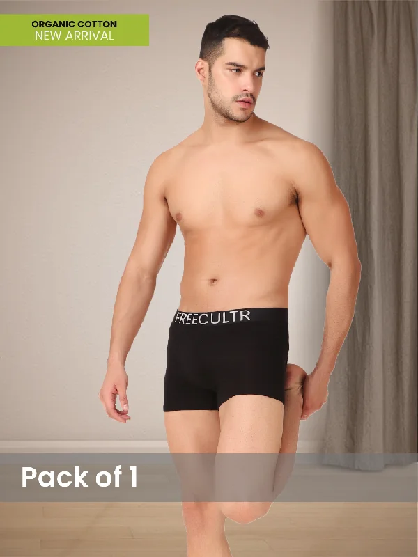 Solid - color men's trunks in various shadesMen's Organic Cotton Trunks Pack of 1