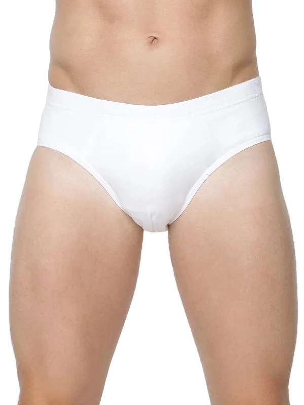 Low - cut men's briefs for a discreet appearanceMen Soft Stretch Inner Elastic White Color Brief Merc (2 PCs Pack) Low - cut men's briefs for a discreet appearanceMen Soft Stretch Inner Elastic White Color Brief Merc (2 PCs Pack)