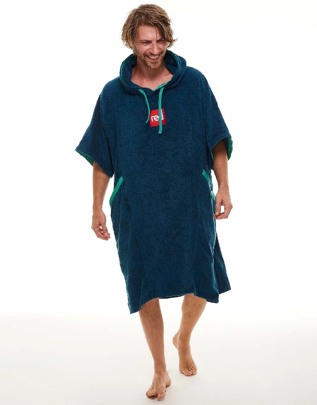 Jacquard - patterned men's robes for a stylish appearanceMen's Towelling Change Robe - Navy Jacquard - patterned men's robes for a stylish appearanceMen's Towelling Change Robe - Navy