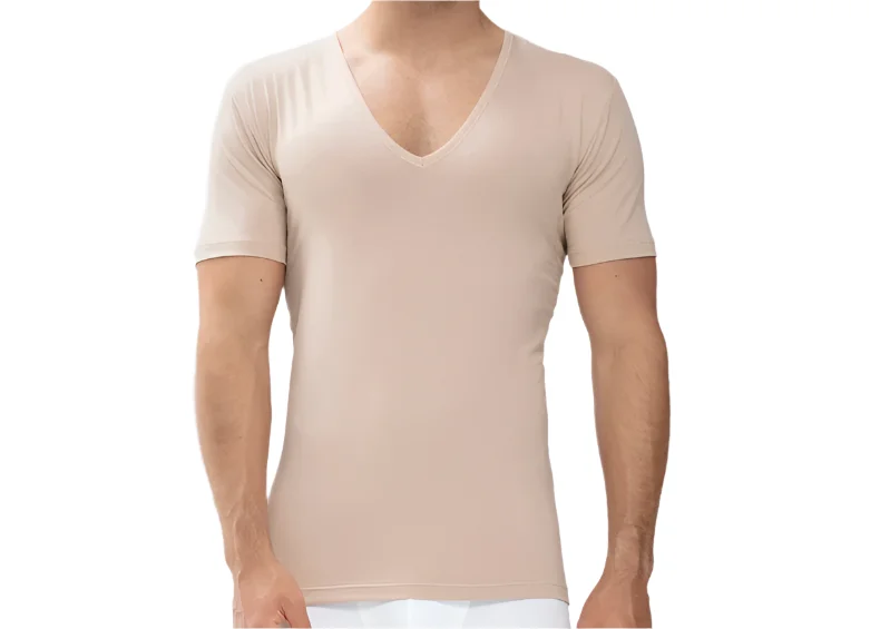 Bright - colored men's briefs for a bold statementMey Dry Cotton V Neck T Shirt