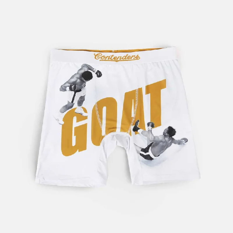 Thermal men's boxer briefs for cold weatherMUHAMMAD ALI GOAT BRIEF