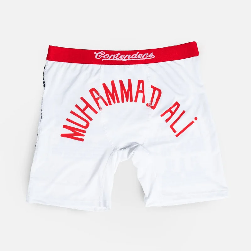 Printed men's boxer briefs with fun designsMUHAMMAD ALI ROBE 1965 BRIEF