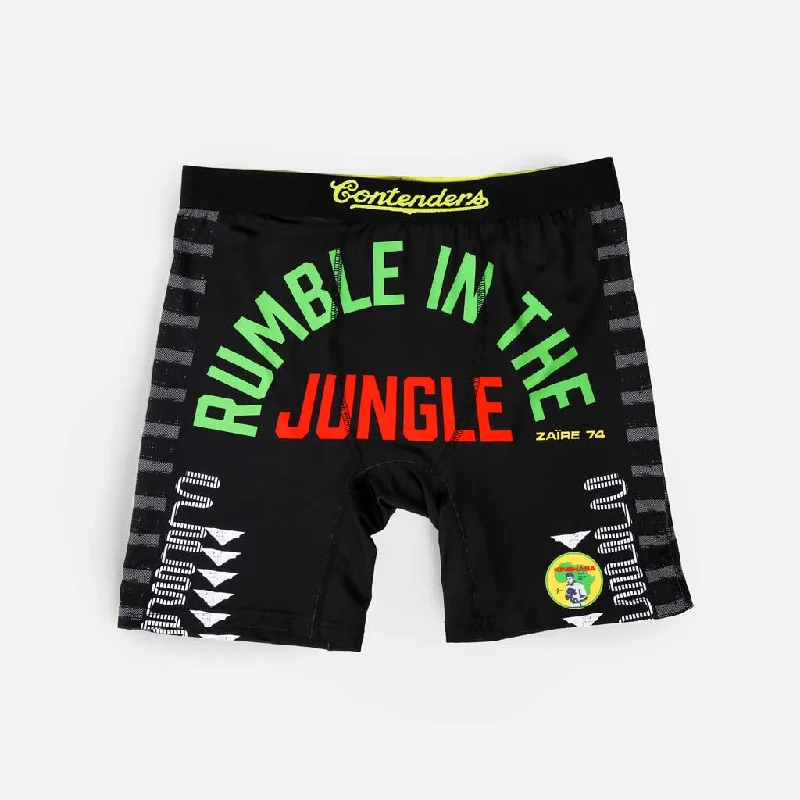 Mesh - paneled men's boxer briefs for ventilationMUHAMMAD ALI RUMBLE BRIEF