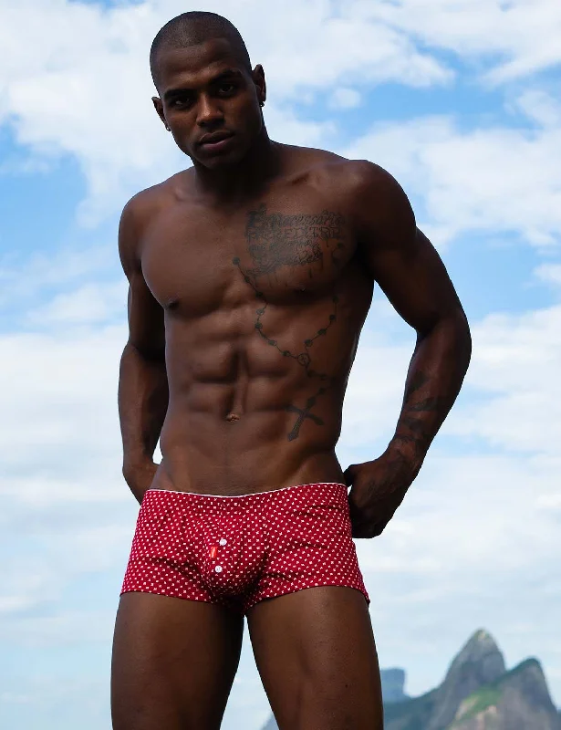 Low - rise men's trunks for a trendy lookLow Rise Fit Trunks with Cup-Shaped 00501