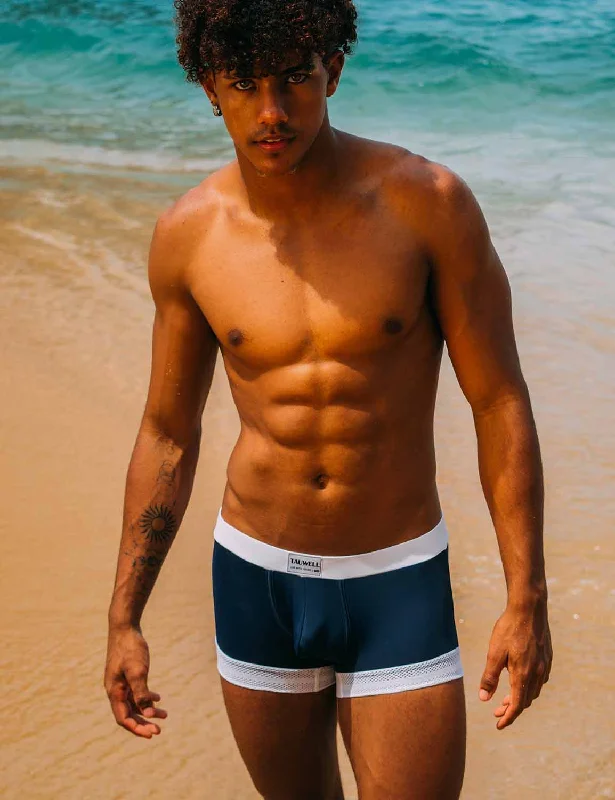 Men's boxer briefs with a reinforced waistbandNylon Boxer Brief 22208