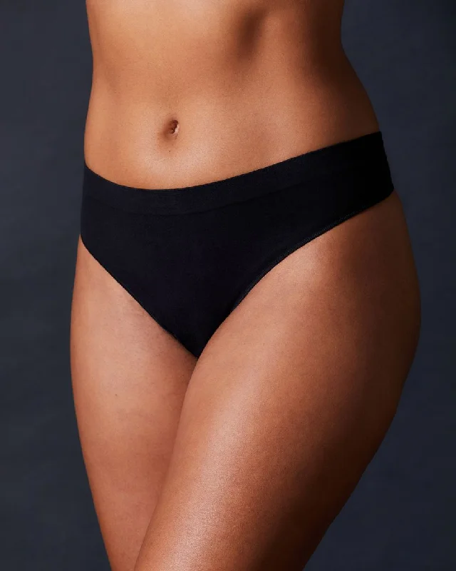 Solid - color men's thongs in simple huesCabana Cotton Seamless Thong