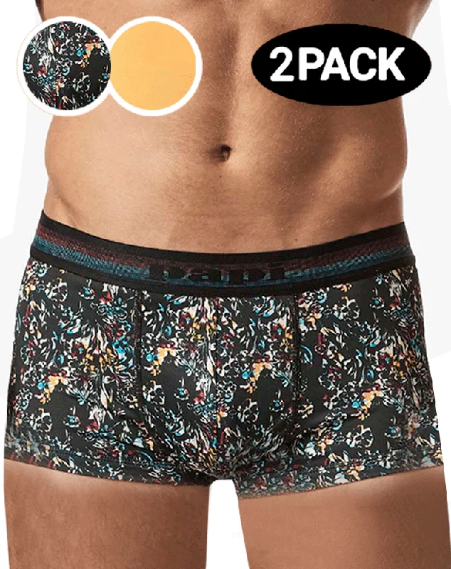 Designer men's trunks with a fashionable edgePapi Umpa107 2pk Microflex Performance Trunks Designer men's trunks with a fashionable edgePapi Umpa107 2pk Microflex Performance Trunks
