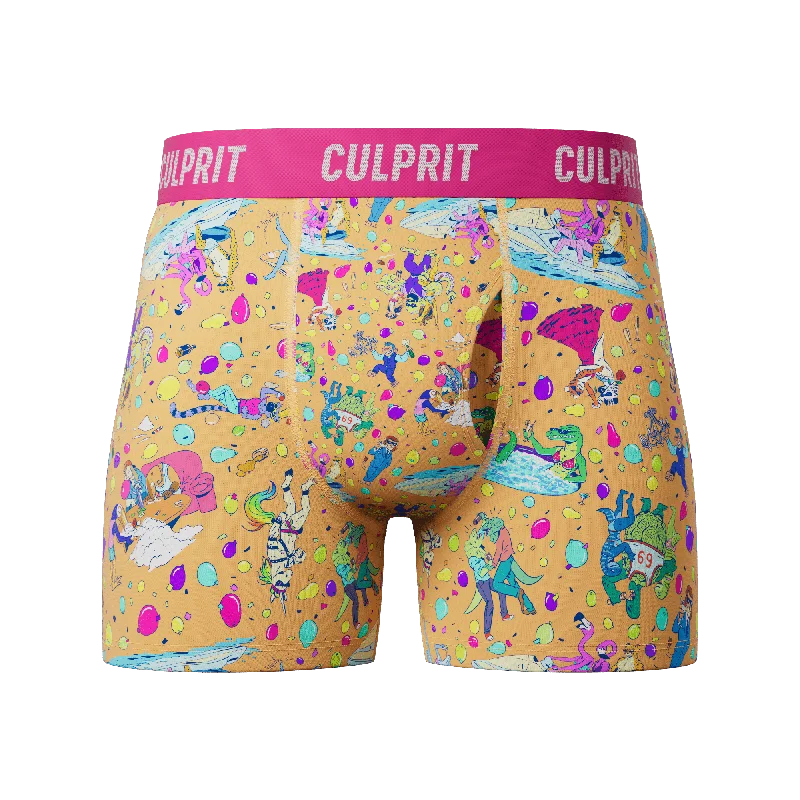 Designer men's boxer briefs with a premium lookParty Animals