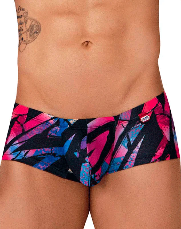 Tag - less men's trunks for irritation - free comfortPikante 0988 Jartum Trunks Black Tag - less men's trunks for irritation - free comfortPikante 0988 Jartum Trunks Black