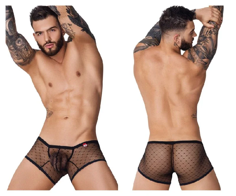 Breathable men's trunks for all - day wearPikante PIK 1092 Oomph Mesh Trunks Color Black Breathable men's trunks for all - day wearPikante PIK 1092 Oomph Mesh Trunks Color Black