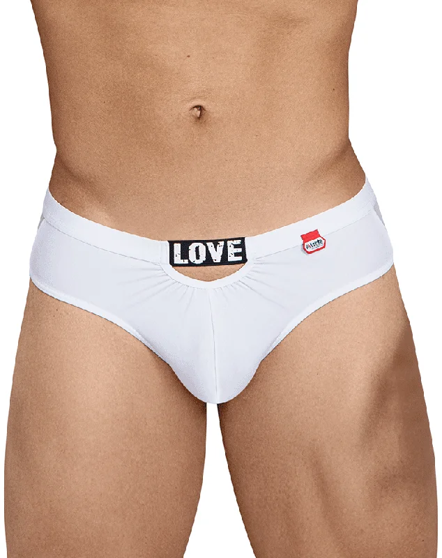 Designer men's thongs with a high - end finishPikante 8065 Attitude Thongs White