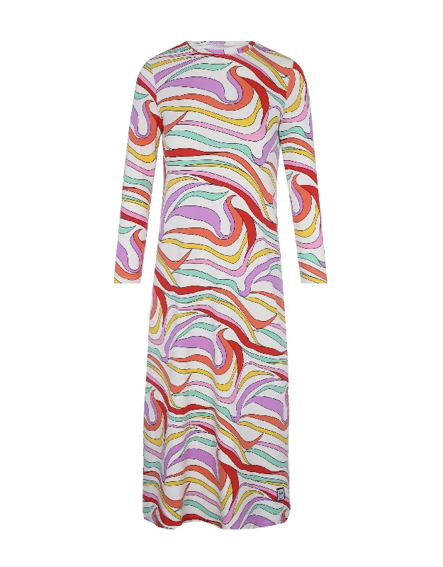 Waffle - weave men's robes for a textured feelPima Cotton Kaleidoscope Kids and Teen Nightgown Lounger Pink Multi Waffle - weave men's robes for a textured feelPima Cotton Kaleidoscope Kids and Teen Nightgown Lounger Pink Multi