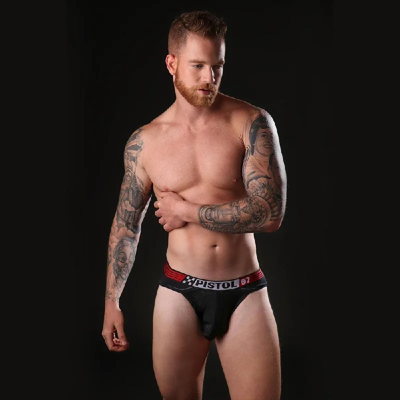 Body - hugging men's sexy underwear for a tight fitPistol Pete PPE011 Jockstrap