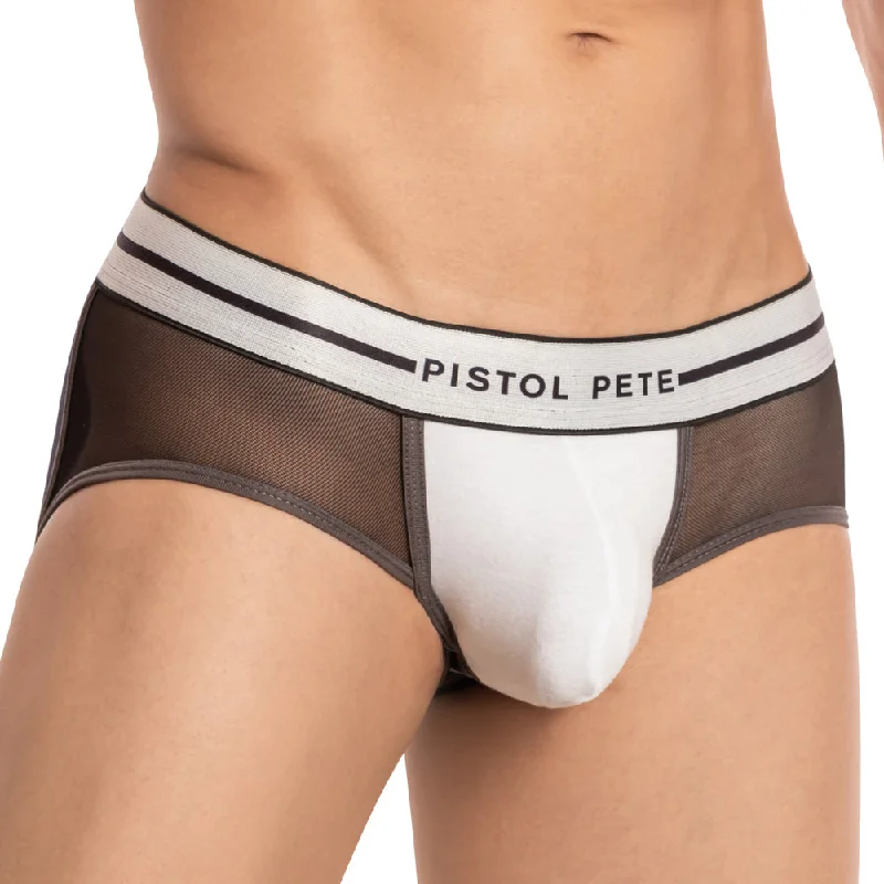 Silk - blend men's sexy underwear for a luxurious feelPistol Pete PPE031 Racer Jock