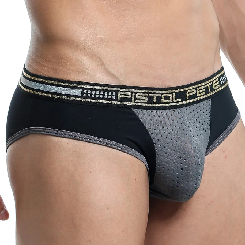 Vintage - style men's briefs for a retro lookPistol Pete PPJ012 Brief