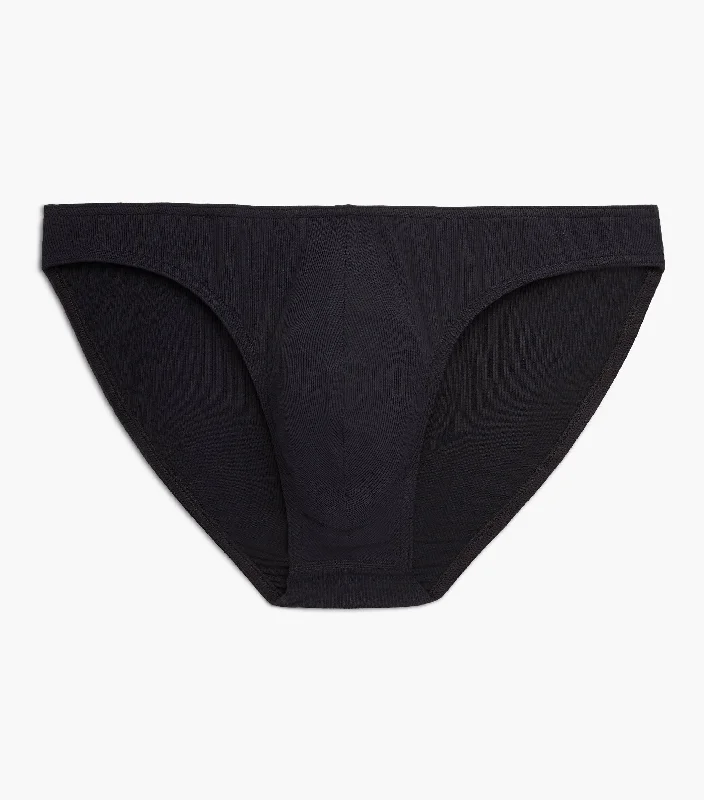 Cotton - blend men's briefs for added stretchModal Rib Hip Bikini Brief