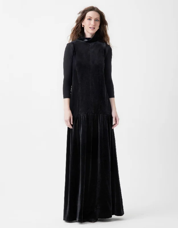 Hooded men's robes for extra warmth and comfortPrincess Seamed Tiered Velour Sleeveless Maxi Dress Shabbos Robe with Turtle Neck Hooded men's robes for extra warmth and comfortPrincess Seamed Tiered Velour Sleeveless Maxi Dress Shabbos Robe with Turtle Neck
