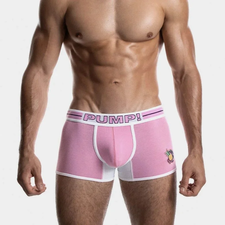 Low - rise men's boxer briefs for a modern silhouettePUMP! Space Candy boxer pink