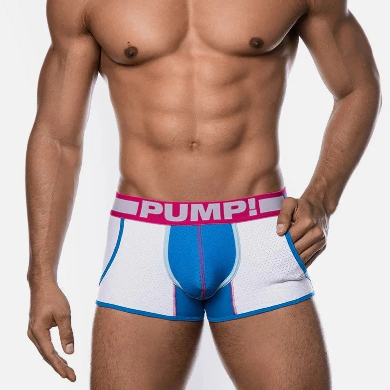 Anti - odor men's boxer briefs for long - lasting freshnessPUMP! Sugar Rush Jogger boxer mesh white Anti - odor men's boxer briefs for long - lasting freshnessPUMP! Sugar Rush Jogger boxer mesh white