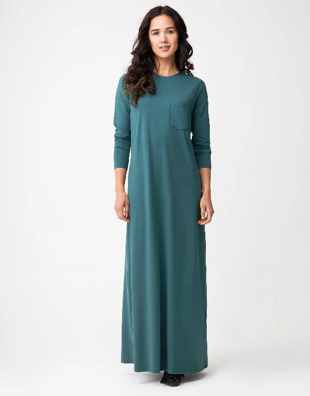 Luxury men's silk robes for a spa - like experienceSatin Trimmed Layered Nursing Nightgown with Pocket Teal Green Luxury men's silk robes for a spa - like experienceSatin Trimmed Layered Nursing Nightgown with Pocket Teal Green