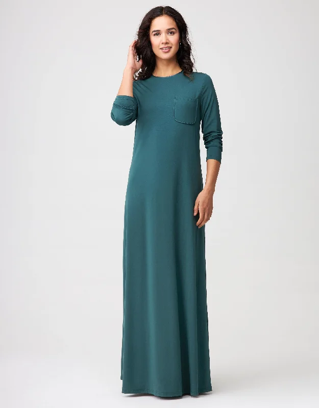 Men's robes with a satin trim for added sophisticationSatin Trimmed Nightgown with Pocket Teal Green Men's robes with a satin trim for added sophisticationSatin Trimmed Nightgown with Pocket Teal Green