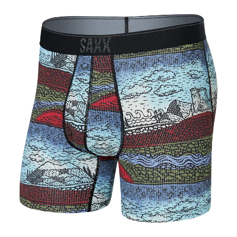 Athletic - style men's boxer briefs for active lifestylesSaxx Quest Quick Dry Mesh Boxer Brief Fly - Elements Multi Athletic - style men's boxer briefs for active lifestylesSaxx Quest Quick Dry Mesh Boxer Brief Fly - Elements Multi