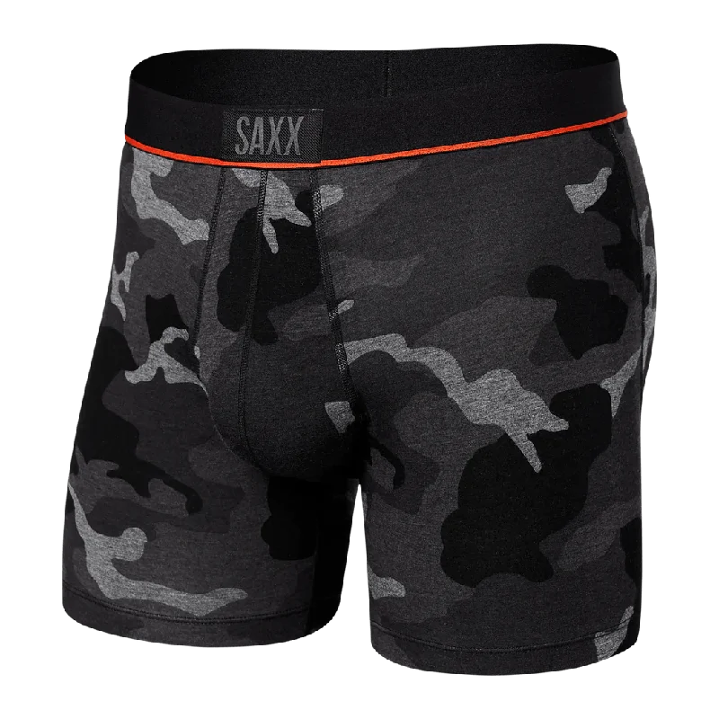 Microfiber men's boxer briefs for a smooth feelSaxx Vibe Super Soft Boxer Brief - Camo Black Microfiber men's boxer briefs for a smooth feelSaxx Vibe Super Soft Boxer Brief - Camo Black