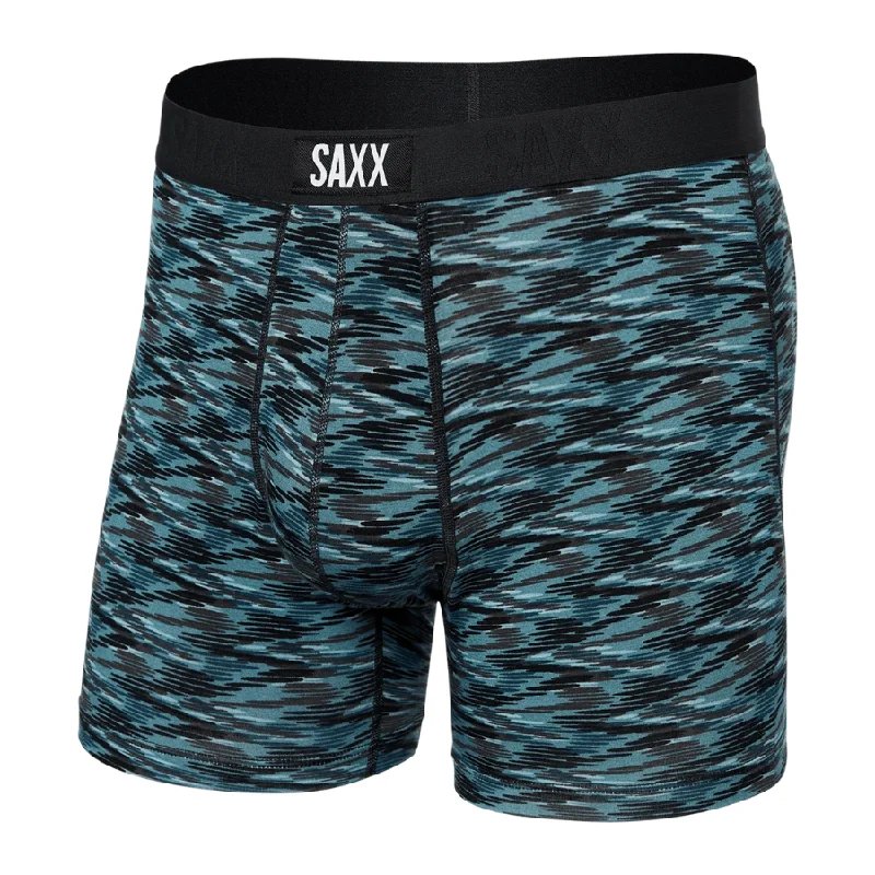 Moisture - wicking men's boxer briefs for sports activitiesSaxx Vibe Super Soft Boxer Brief - Washed Teal Moisture - wicking men's boxer briefs for sports activitiesSaxx Vibe Super Soft Boxer Brief - Washed Teal