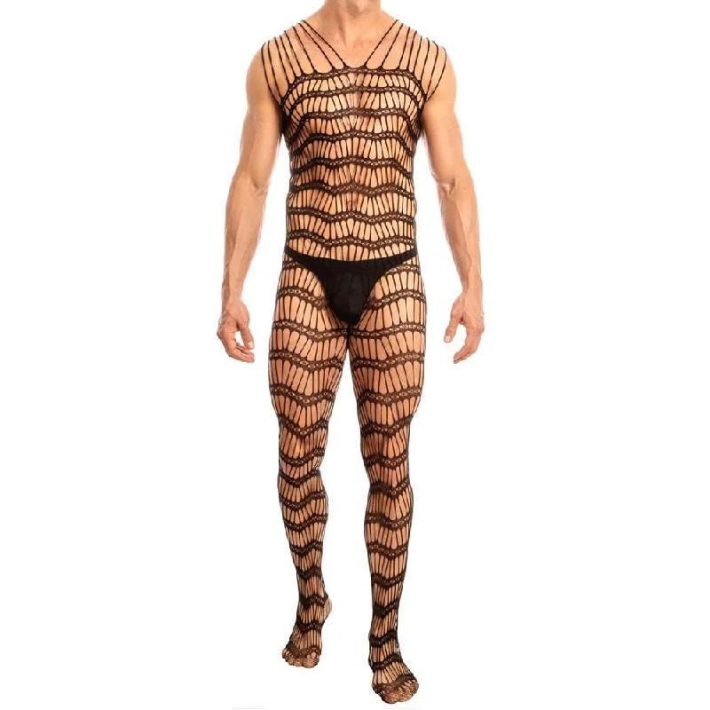 Rhinestone - decorated men's sexy underwear for glamourSecret Male SMC001 Bodystocking Rhinestone - decorated men's sexy underwear for glamourSecret Male SMC001 Bodystocking