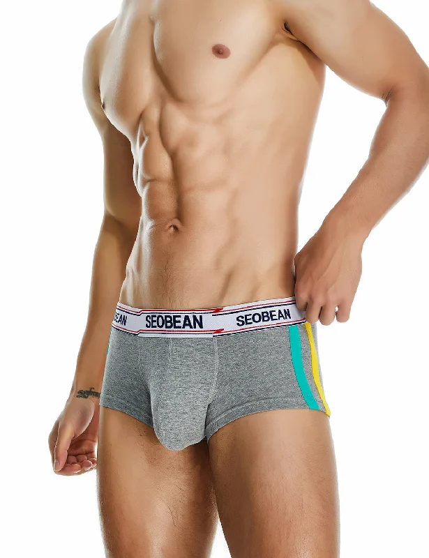 Compression men's boxer briefs for muscle supportSide Line Boxer Brief 230201