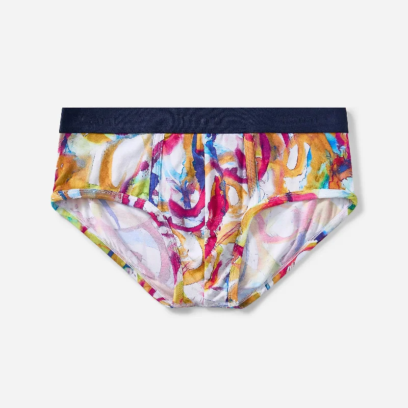 Cotton - blend men's briefs for added stretchSilktouch TENCEL™ Modal Air Jacquard Waistband Brief Cotton - blend men's briefs for added stretchSilktouch TENCEL™ Modal Air Jacquard Waistband Brief