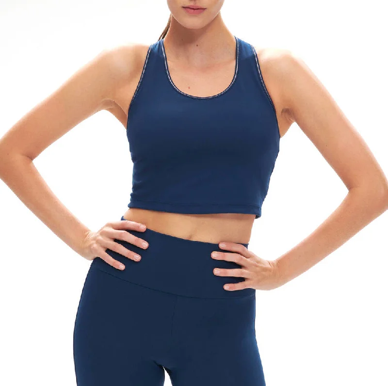 Low - cut men's briefs for a discreet appearanceSimone Perele Harmony Crop Tank Top