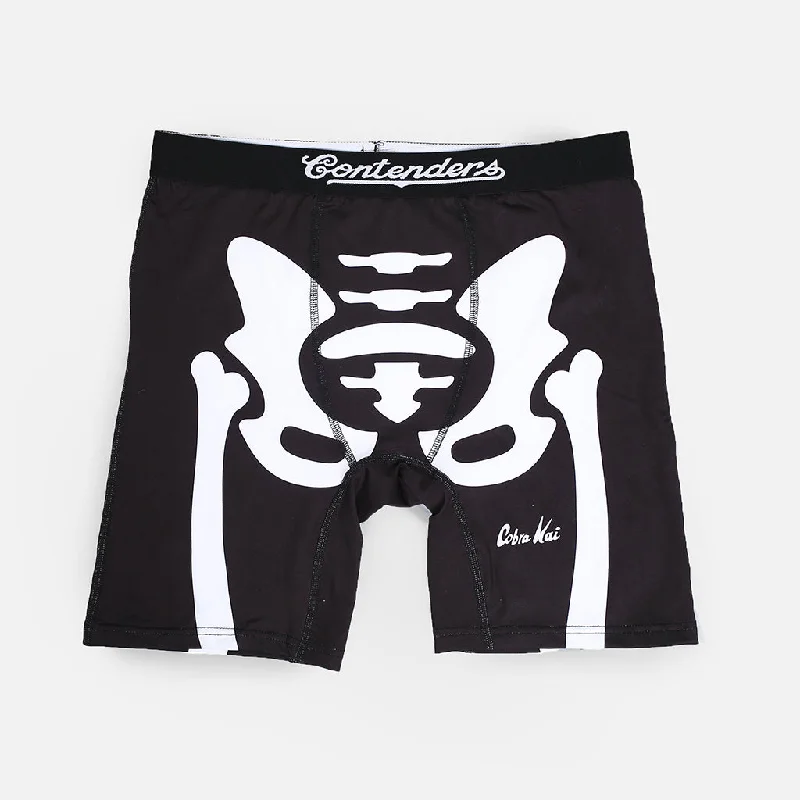 Solid - color men's boxer briefs in classic huesCOBRA KAI SKELETON BRIEF