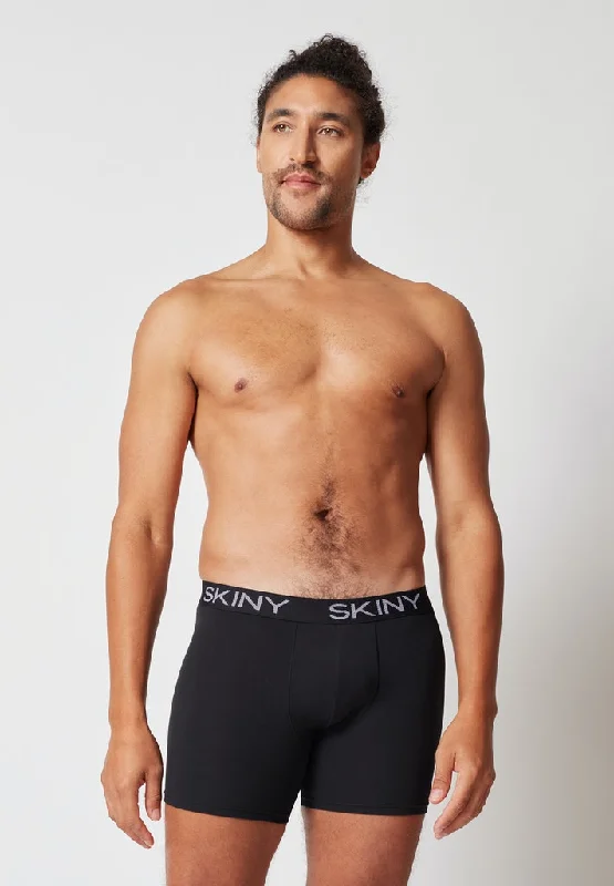 Men's trunks with a quick - dry fabricSKINY - Cotton Multipack Selection - Trunks long leg Men's trunks with a quick - dry fabricSKINY - Cotton Multipack Selection - Trunks long leg