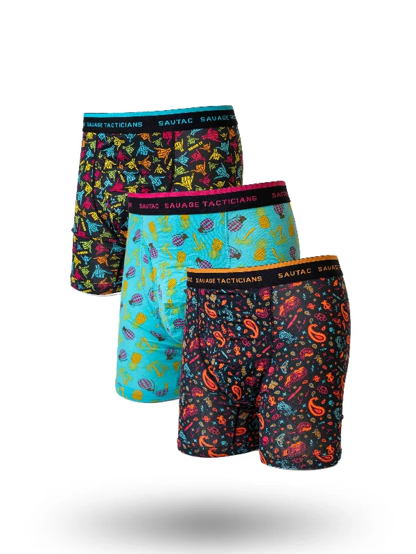 Organic men's briefs for an eco - friendly choiceSmooth Operator Boxer Briefs 3 Pack Organic men's briefs for an eco - friendly choiceSmooth Operator Boxer Briefs 3 Pack