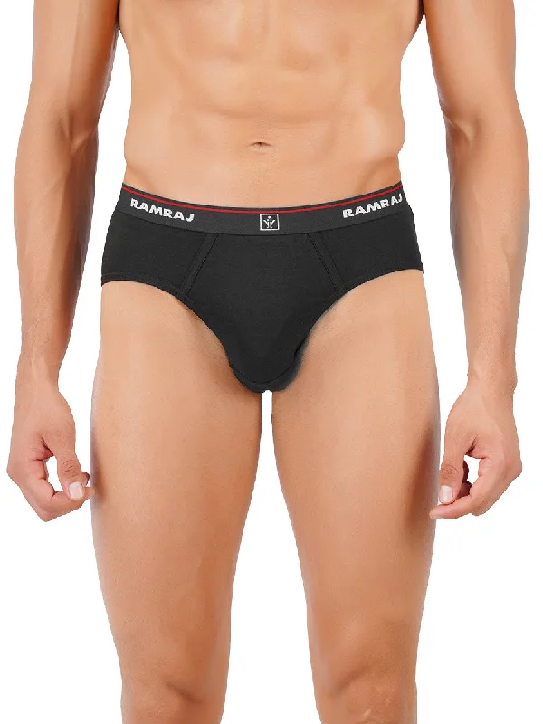 Full - back men's briefs for maximum coverageSoft Combed Rib Outer Elastic Black Color Brief Suriya (2 PCs Pack) Full - back men's briefs for maximum coverageSoft Combed Rib Outer Elastic Black Color Brief Suriya (2 PCs Pack)