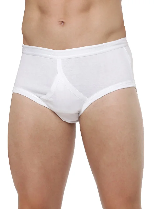 Cotton - blend men's briefs for added stretchSoft Combed Rib Snug fit Breif Outer Elastic Arrow Y (2PCs Pack)