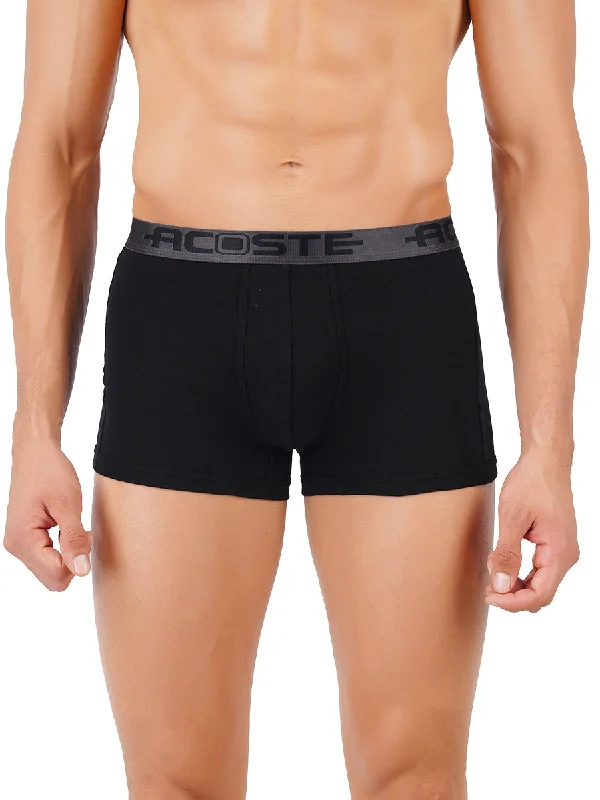 Men's trunks with a quick - dry fabricSoft Combed Rib Spandex Outer Elastic Trunk Acoste 1014(2 PCs Pack)