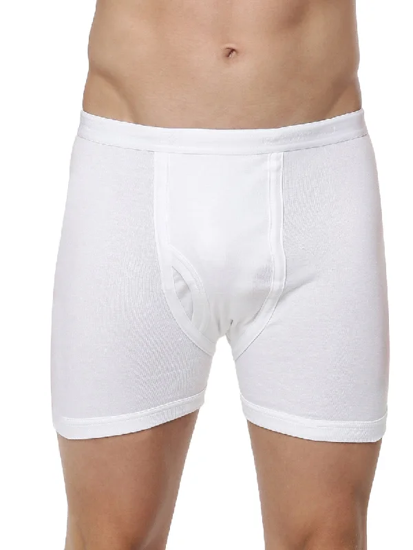 Men's trunks with a contoured pouch designSoft Combed Rib White Trunk without Pocket Arrow (2PCs Pack) Men's trunks with a contoured pouch designSoft Combed Rib White Trunk without Pocket Arrow (2PCs Pack)