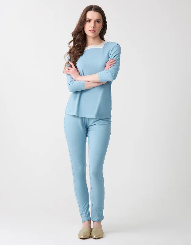 Cotton men's robes with a classic shawl collarSoft Pajama Legging Set with Square Cut Satin Neckline Mint Cotton men's robes with a classic shawl collarSoft Pajama Legging Set with Square Cut Satin Neckline Mint