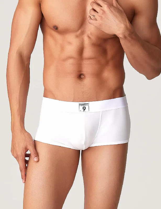 Tag - less men's boxer briefs to prevent irritationSolid Color Modal Boxer Briefs 22201 Tag - less men's boxer briefs to prevent irritationSolid Color Modal Boxer Briefs 22201