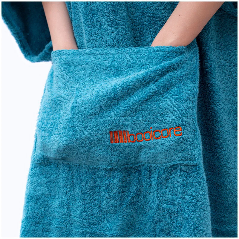 Long - length men's robes for full - body coverageThe booicore Changing Robe - Turquoise Long - length men's robes for full - body coverageThe booicore Changing Robe - Turquoise
