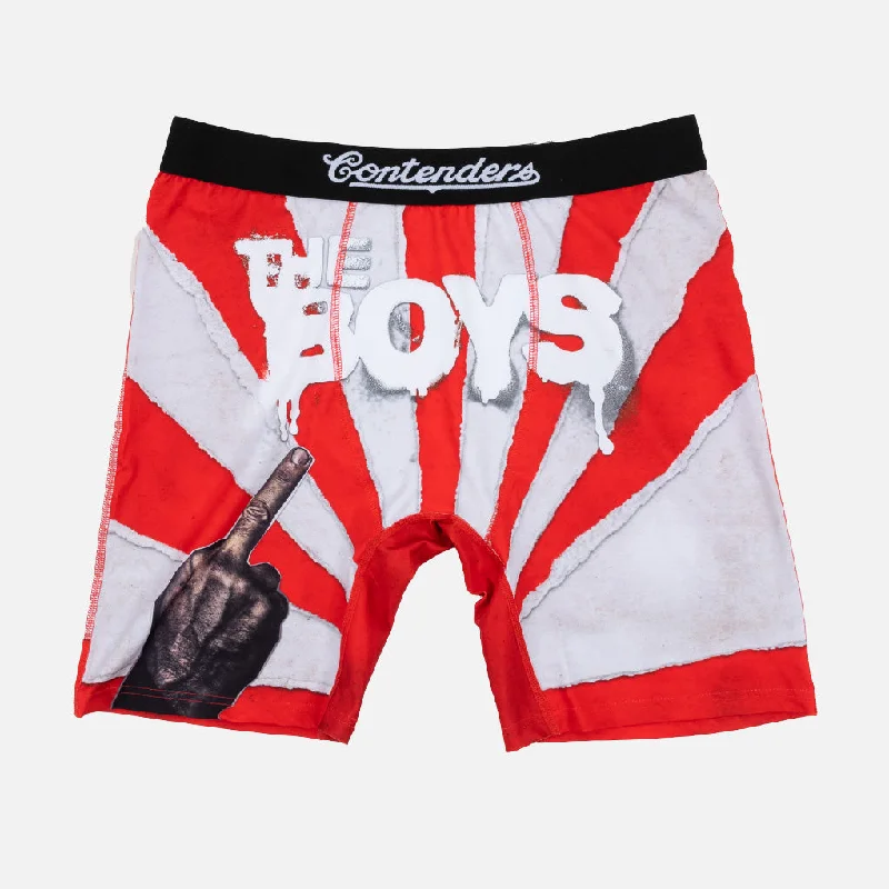 High - rise men's boxer briefs for extra supportTHE BOYS POSTER BRIEF